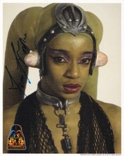 FEMI TAYLOR signed Autogramm 20x25cm STAR WARS in Person autograph COA OOLA