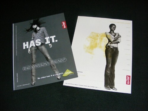 LEVI'S magazine clippings print ads - Picture 2 of 7