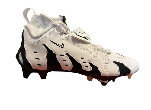 Nike Vapor Diamond Turf 96 DT Deion Football Cleats Mens 9.5 HJ3360-100 NO LID - Picture 1 of 8