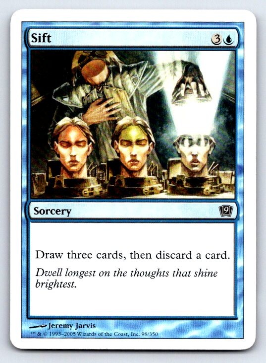 Sift 108 Common 10th Edition Magic: The Gathering Lightly Played