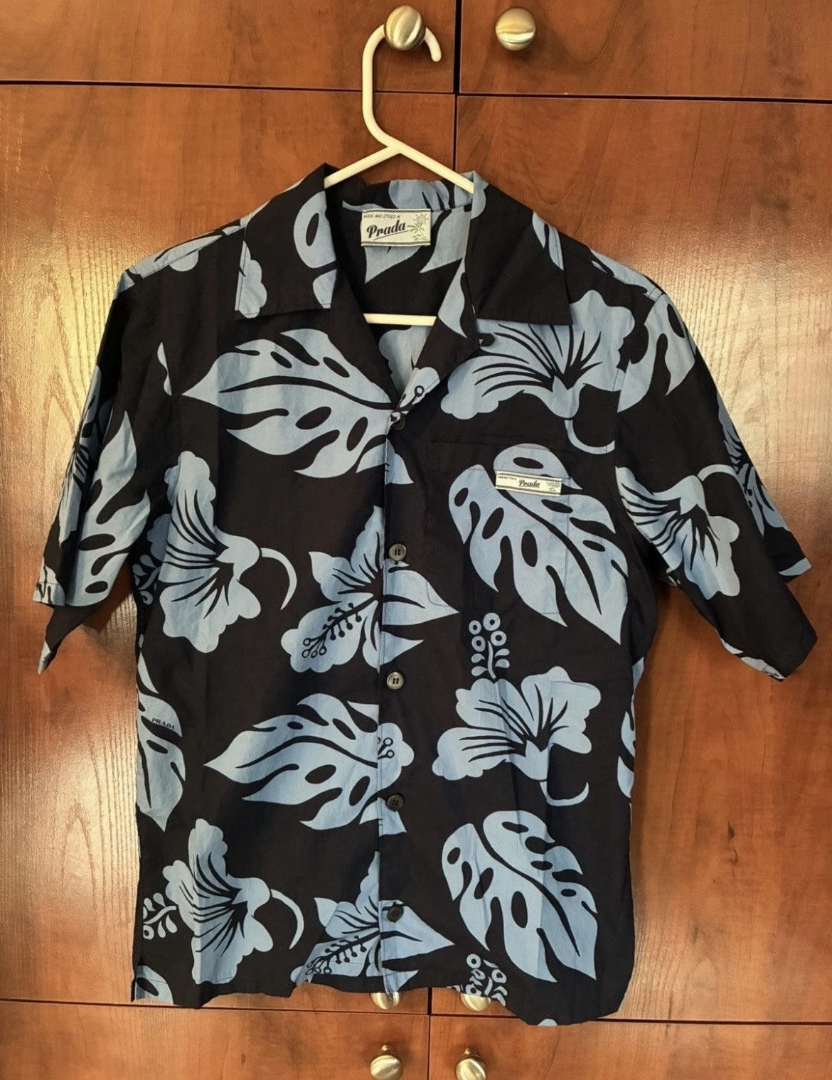 Prada Hawaiian Button-Up Shirt