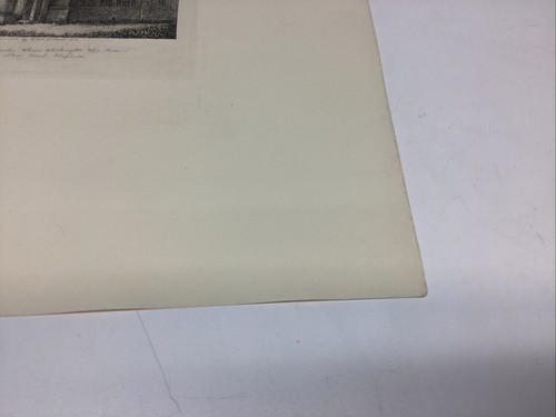 P1-5 Art Paper Etching Print Photogravure HB HALL PETERS CHURCH WASHINGTON MARY - Picture 7 of 13