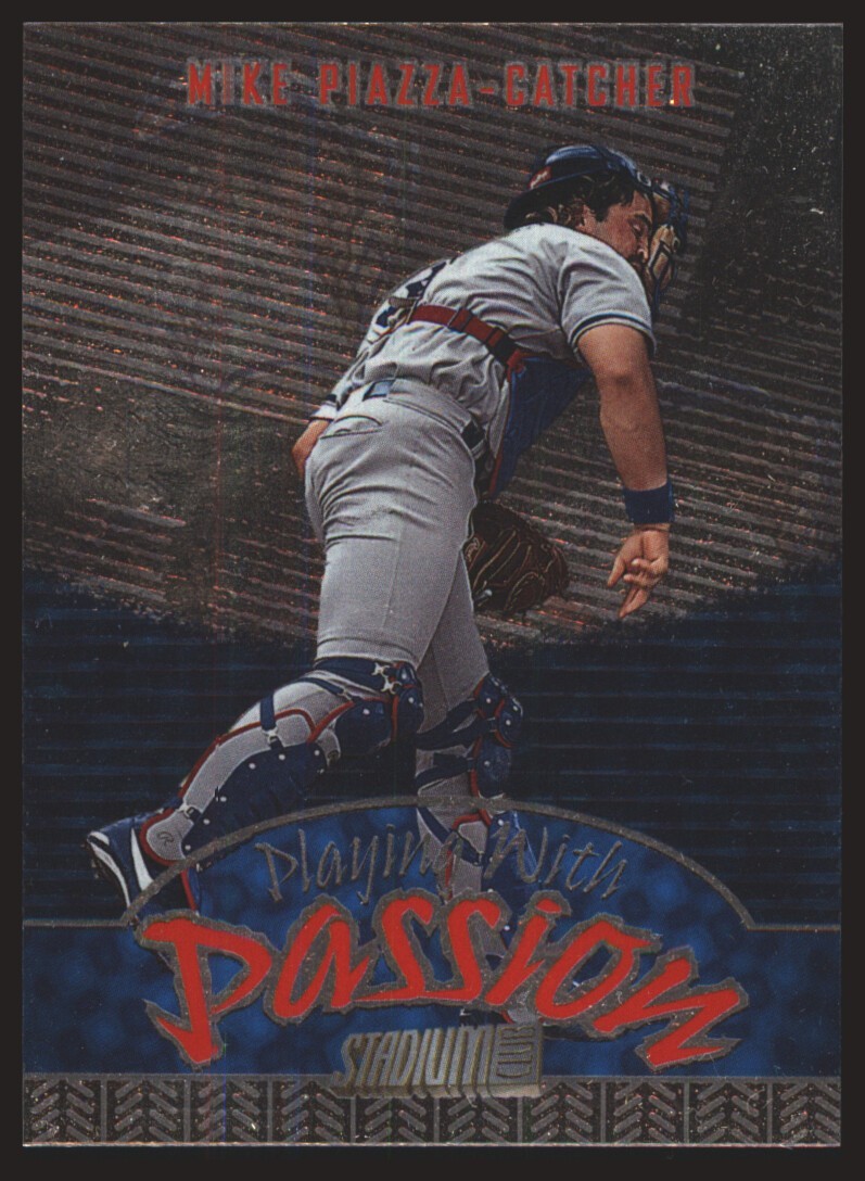 1998 Stadium Club Playing With Passion #P9 Mike Piazza