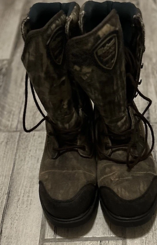 LaCrosse Men's 500gm Thinsulate Hyper-Dri Size 14W oil resist Hunting Camo Boots - Image 3 of 4