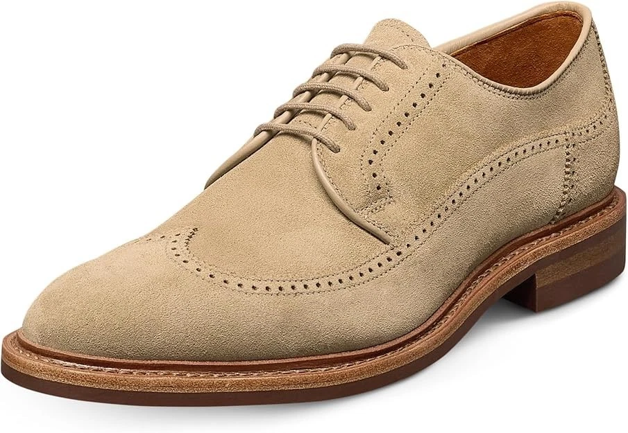 Allen Edmonds Southside Men 11.5 11.5 D Tan Suede Crepe Sole Oxford Derby Prep Allen Edmonds Oxford Beige Dress Shoes for Men for sale | eBay main image 4