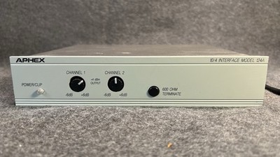 Lot of 2 APHEX 124A 10/4 AUDIO INTERFACE ORIGINAL