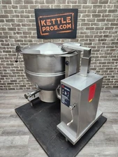 Groen 60 Gallon Natural Nat Gas Steam Jacketed Tilt Tilting Kettle DHT/60