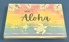 Simply Gilded Sub Box Aloha Washi Tape, Stickers, Notebook, Charms, Pens & More