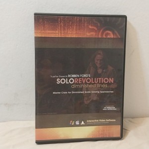 2017 Truefire Robben Ford's Solo Revolution Diminished Lines Video Software GUC