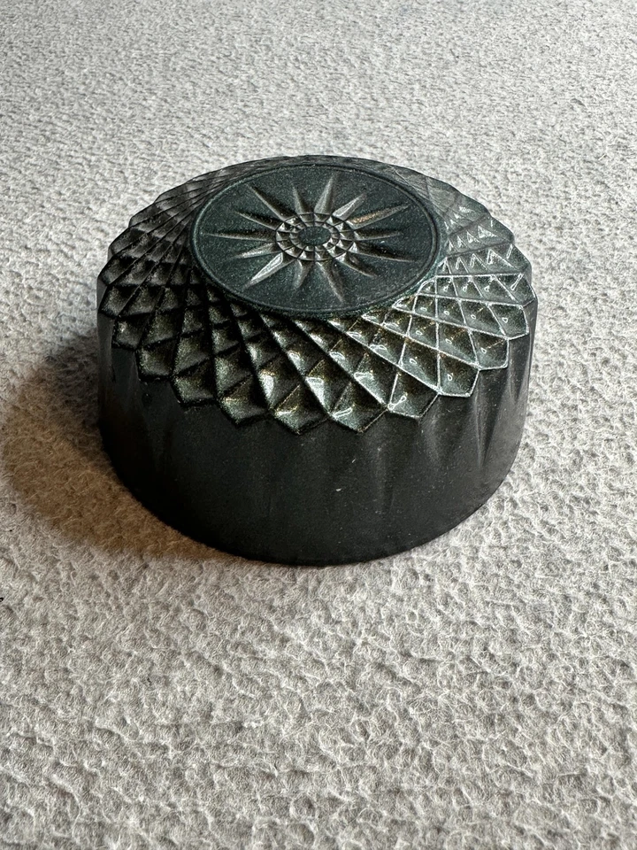 Arcoroc Прессованная Стеклянная Чаша Дым Серый Звездопад Бриллиантовый Узор Сделано во Франции - Изображение 3 из 4