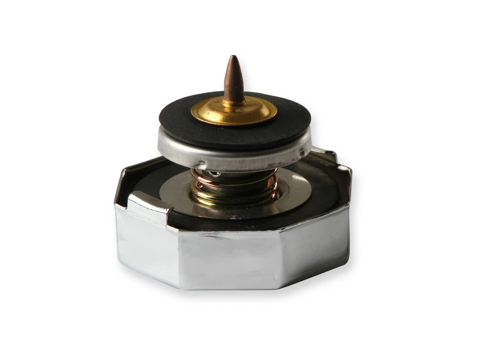 Tapa térmica Mr. Gasket 2470R - 13 PSI - roja Foto 2 de 4