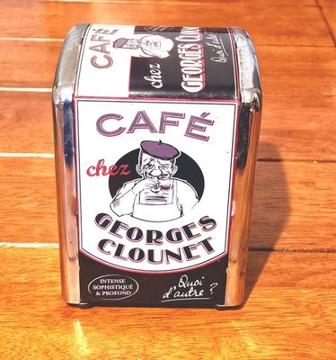Natives ''CAFÉ Chez Georges Clounet'' Vintage Serviettenspender Retro Serviettenhalter