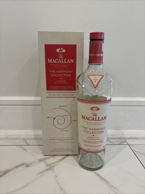 Macallan Harmony Collection Intense Arabica Empty  Bottle & Box