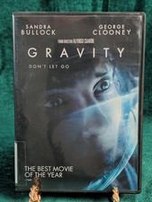 Gravity (2013) Widescreen DVD Sandra Bullock Free Shipping Drama Thriller