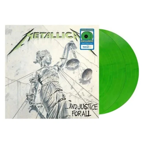 Metallica - ...And Justice For All 2 LP Dyers Green Vinyl Walmart Ex New Sealed