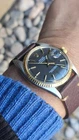 Vintage Rolex Datejust 1601 Black Dial 2-Tone Men's Automatic Watch 1975