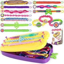 Friendship Bracelet Making Kit, String Bracelets Maker Craft, Kids Jewelry Makin