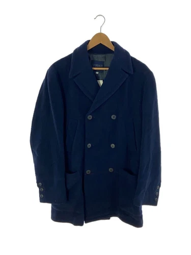VERSACE JEANS COUTURE ALTRO CAPPOTTO CHESTER L LANA Navy