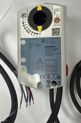 Siemens GLD246.1E/RW Air damper actuators for railway vehicles 8 Nm