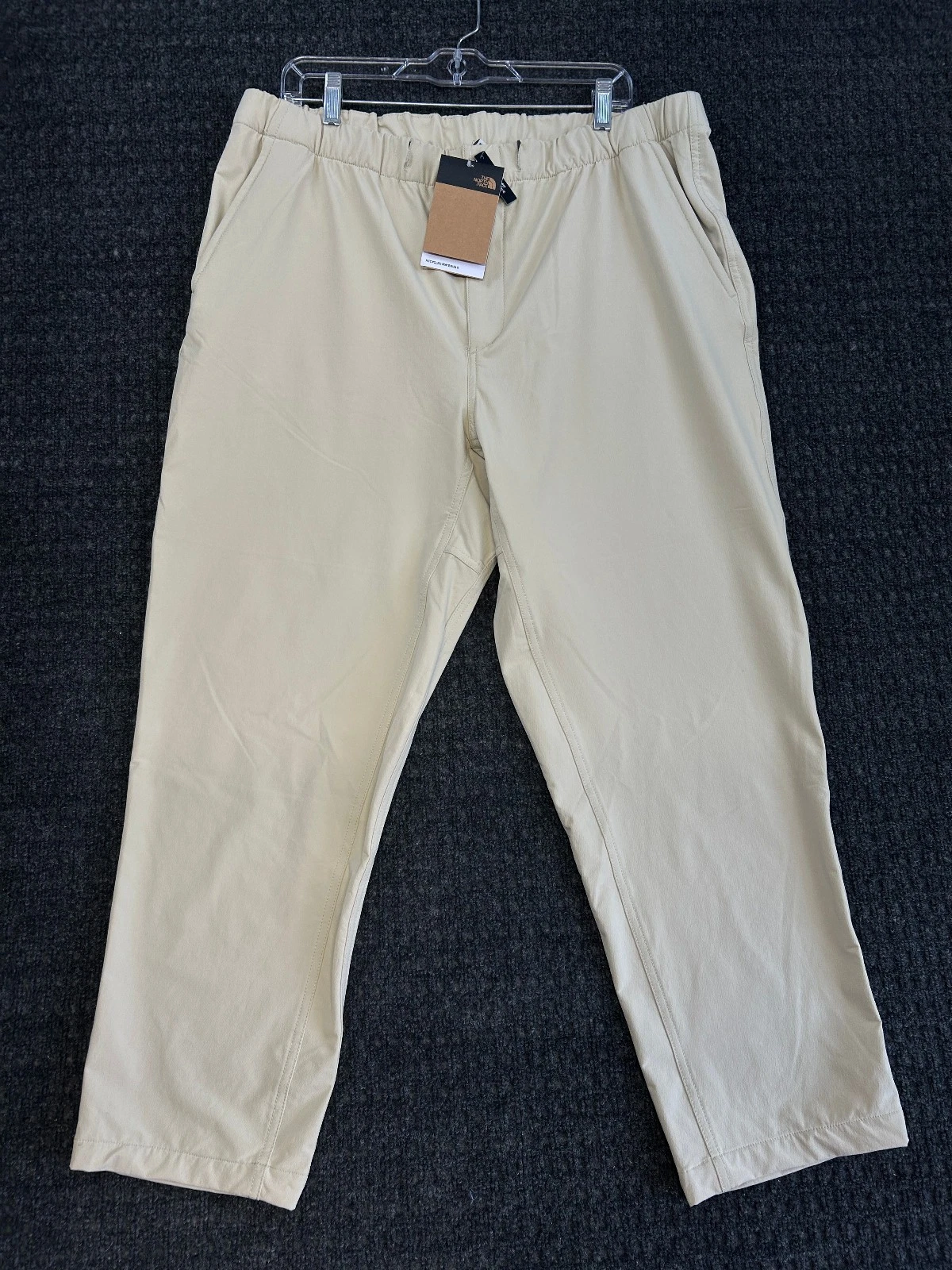 The North Face Men’s Tech Easy Pants Relaxed Fit XL Beige Casual Gorpcore NEW