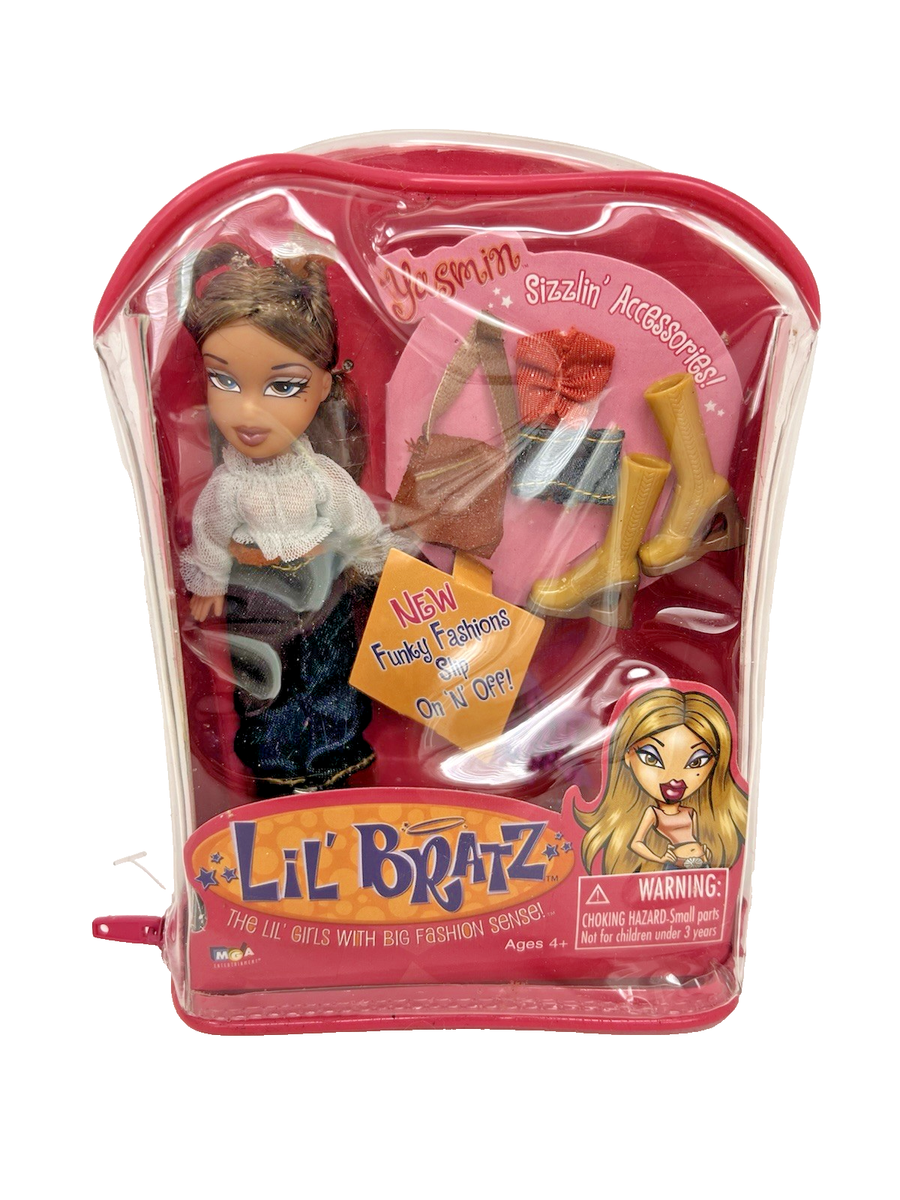 Lil' Bratz Yasmin Mini Doll Set MGA Entertainment 2003 New Vintage