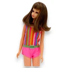 Francie TNT Barbie Doll 1966-1968 Twist n Turn Original Swimsuit OSS Mattel 1170
