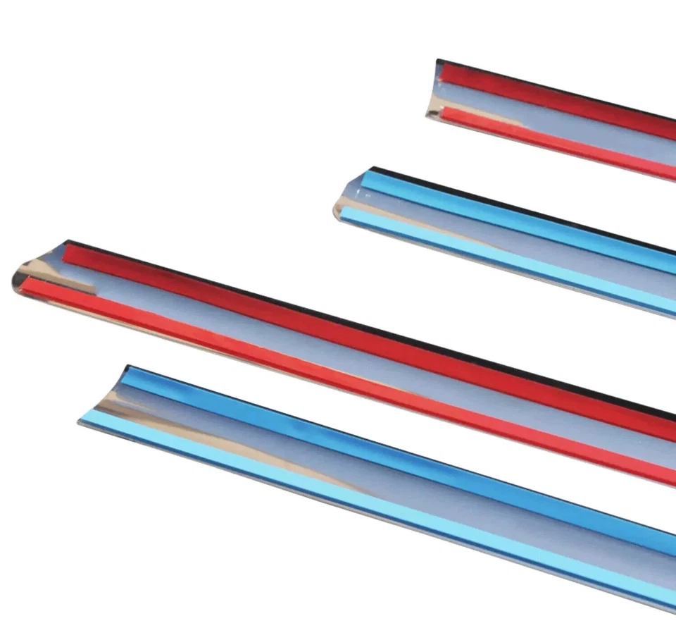 Transmisor de moldura de ventana para Mercedes Clase M ML W164 2005-2011 S. Acero 4x Foto 3 de 4