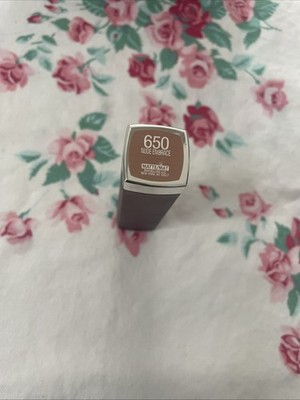 MAYBELLINE 650 NUDE EMBRACE Matte ColorSensational Lipstick Retired New