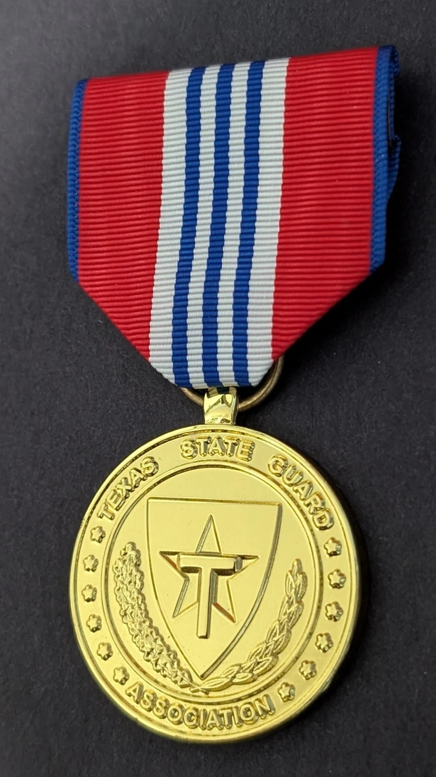 AnodizedState Guard Association of Texas Almaron Dickinson Achievement Medal