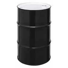 Closed Head Transport Drum, Steel, 30 Gal, Unlined, Black, Cq3008