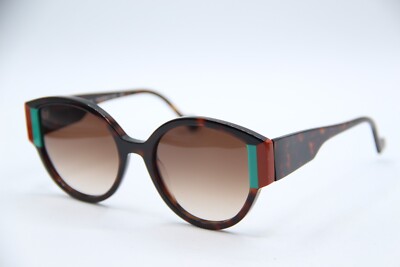 NEW FACE A FACE OP' ART 1 COL 2150 HAVANA AUTHENTIC FRAMES SUNGLASSES 51-18