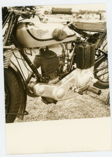PHOTO - moto ancienne motocyclette motorbike motobécane moteur TERROT - Photo 1/2