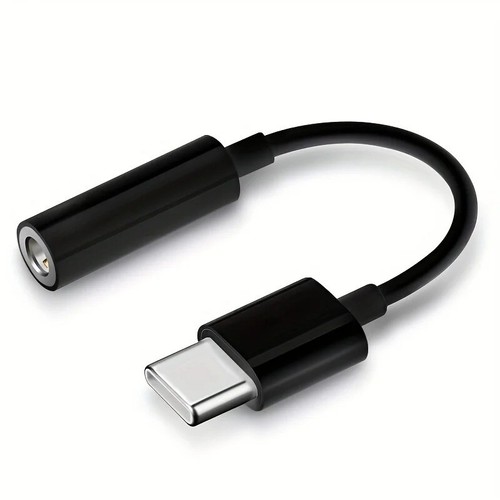Type C To 3.5mm Jack AUX Cable for iPhone 15 16 Samsung Headphone Audio Adapter