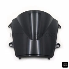 SMOKE BLACK DOUBLE BUBBLE WINDSCREEN WINDSHIELD FOR 2013-2015 HONDA CBR600RR