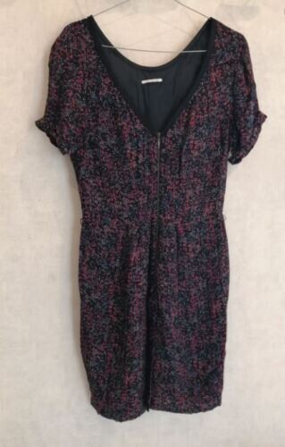 Robe tunique noire et rouge bas doublé T36 Chattawak (2208146) - Picture 3 of 4