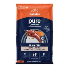 Canidae Pure Lamb and Sweet Potato Grain Free Dry Dog Food 22 lb Bag
