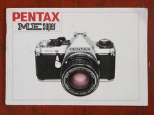 PENTAX ME SUPER INSTRUCTION BOOK/168245