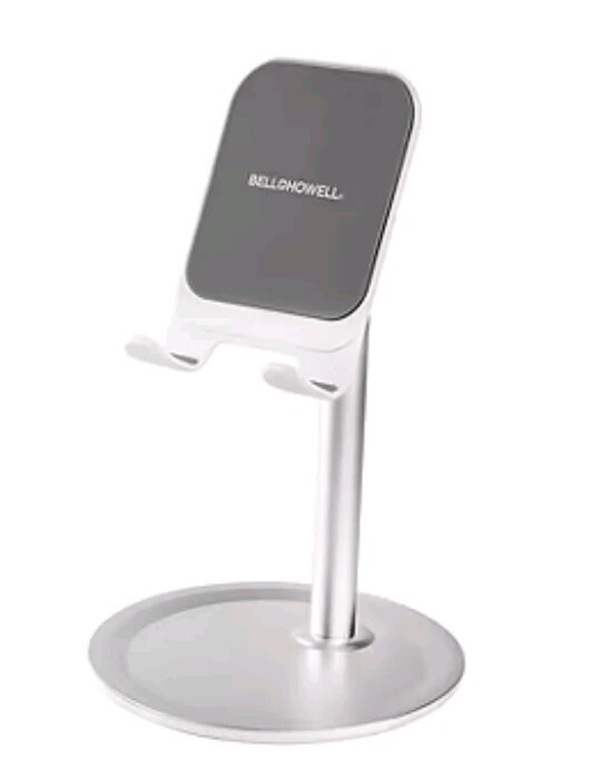 Bell+Howell Clever Grip Pro 3.0 Phone/Tablet Stand - White 