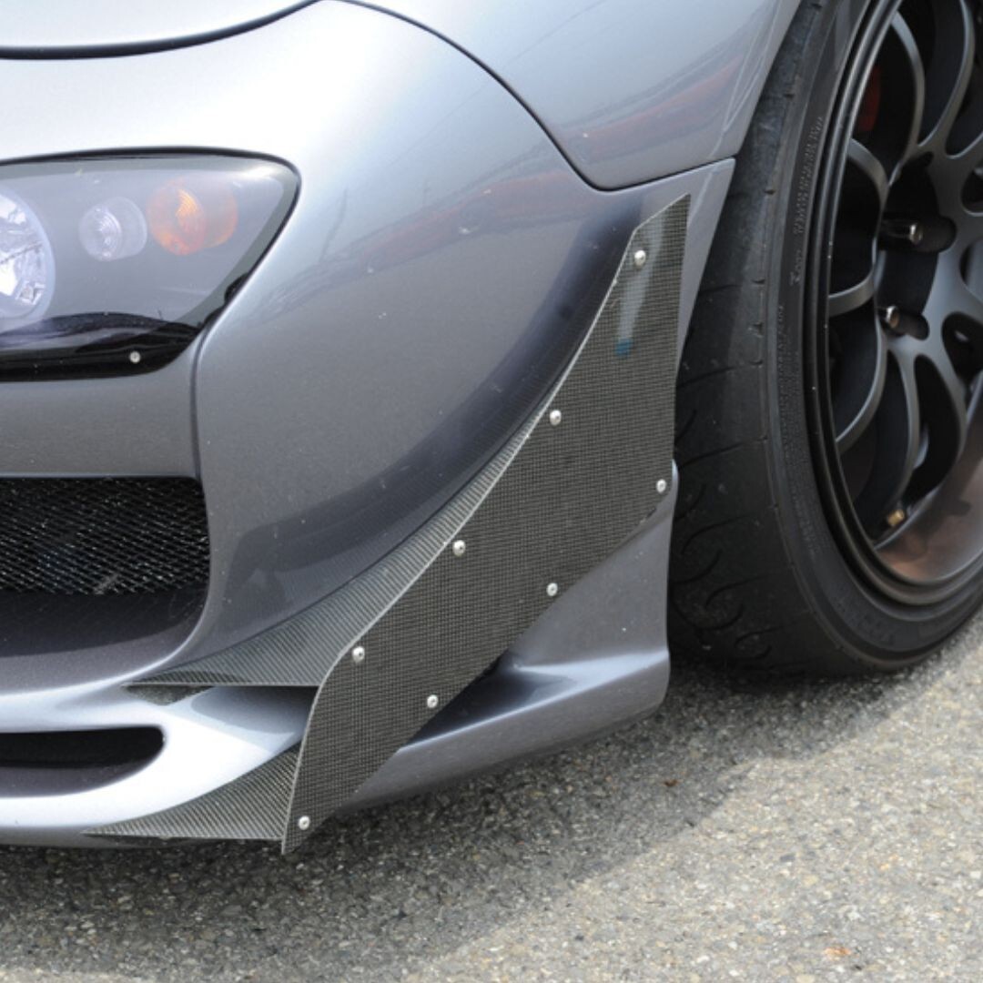 JDM Fujita Eng OEM Mazda FD3S RX-7 RX7 CANARD (Front cowl Ver2