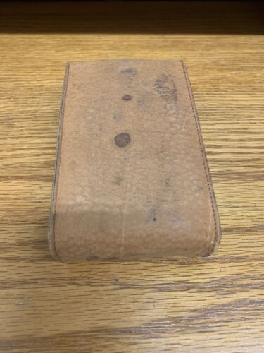 Vintage Barton Globe Trotter Razor Shaver Case Cap Instructions/Guarantee - Picture 2 of 9