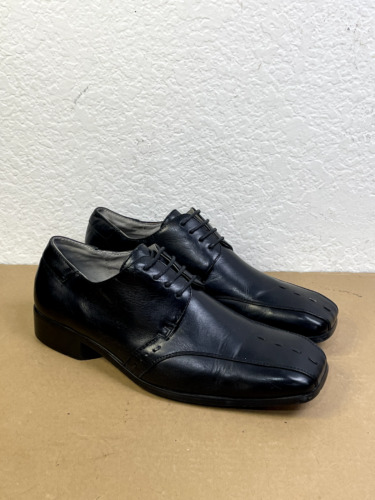 Maximus Men's Size 10.5 Lace Up Dress Shoes Black… - image 1