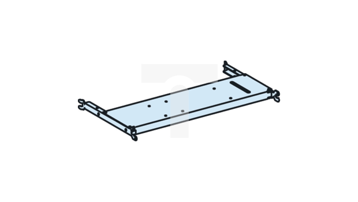 PrismaSet Fixed mounting plate, 3P/4P 1600A vertical NT LVS03484 /T2UK