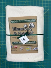 2 yds (72" x 90") Warm and & Natural Cotton Rag Quilt Batting Pot Holder Lining