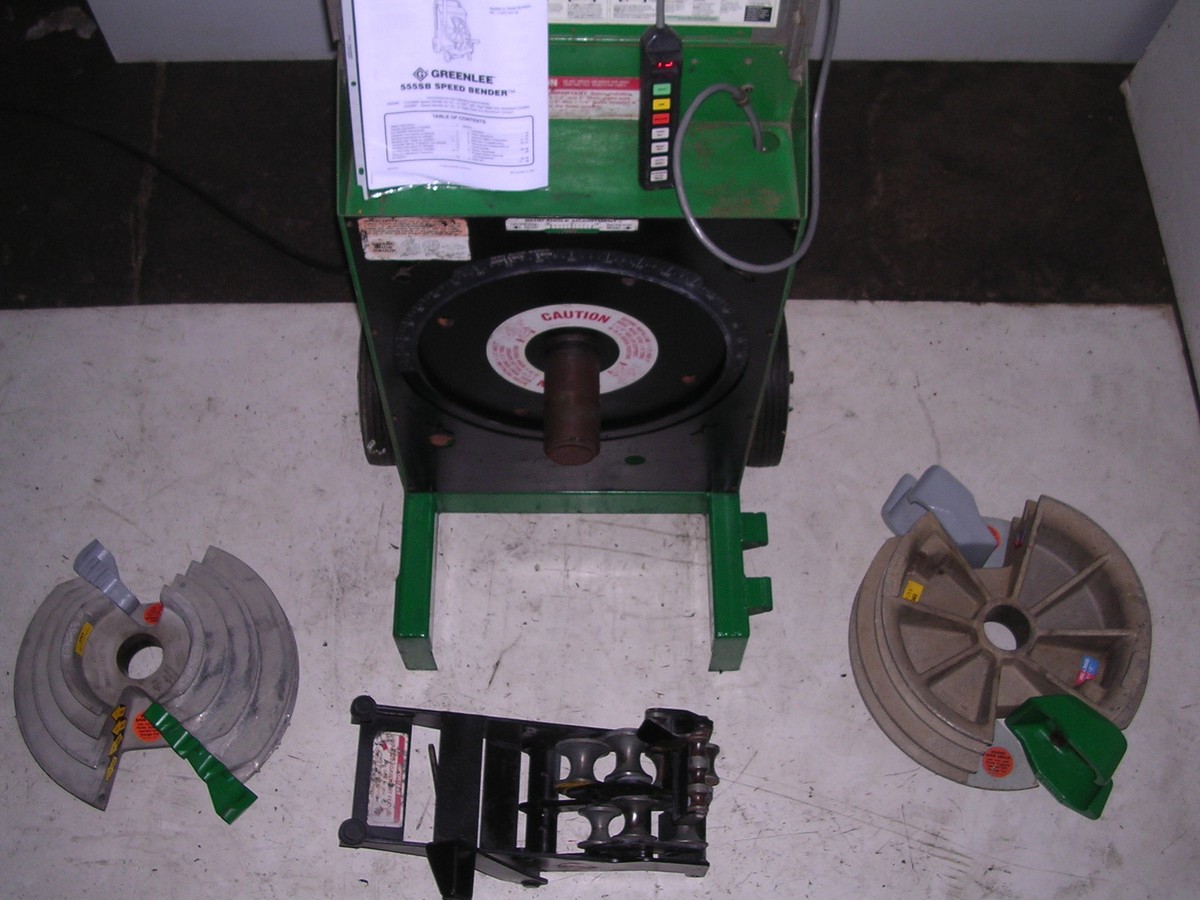 GREENLEE 555 SBC 854 855 Conduit Pipe Bender EMT RIDGID IMC