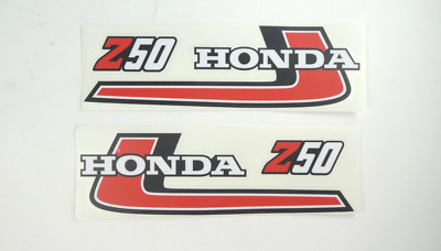 Tankemblem Set Honda Monkey Z50J1 rot decal