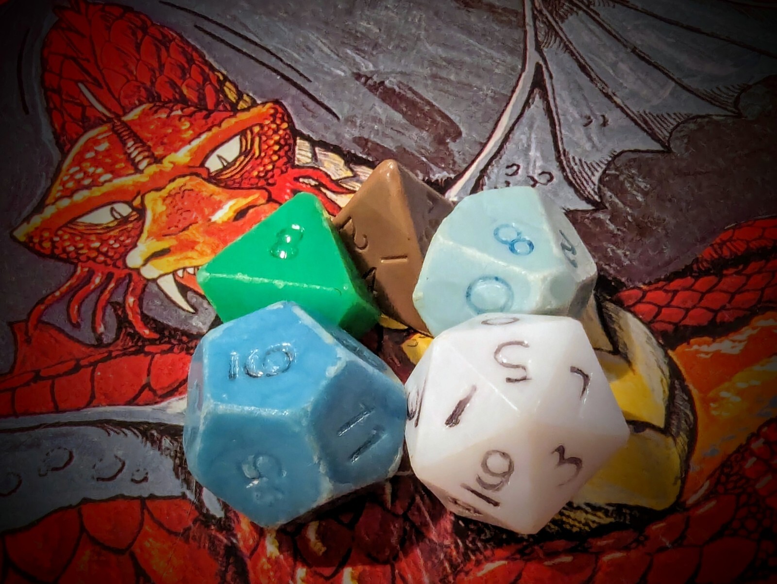 Dungeons & Dragons Basic Set Holmes 1978 4th § B1 B2 Geomorphs & Dice ...