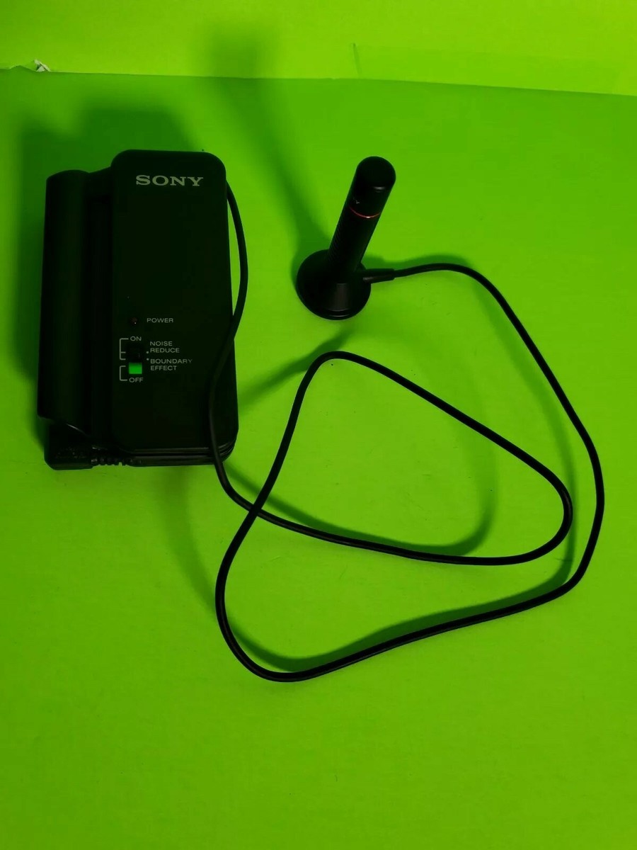 Sony ECM-R100 Electret Condenser Tabletop Noise Reduction