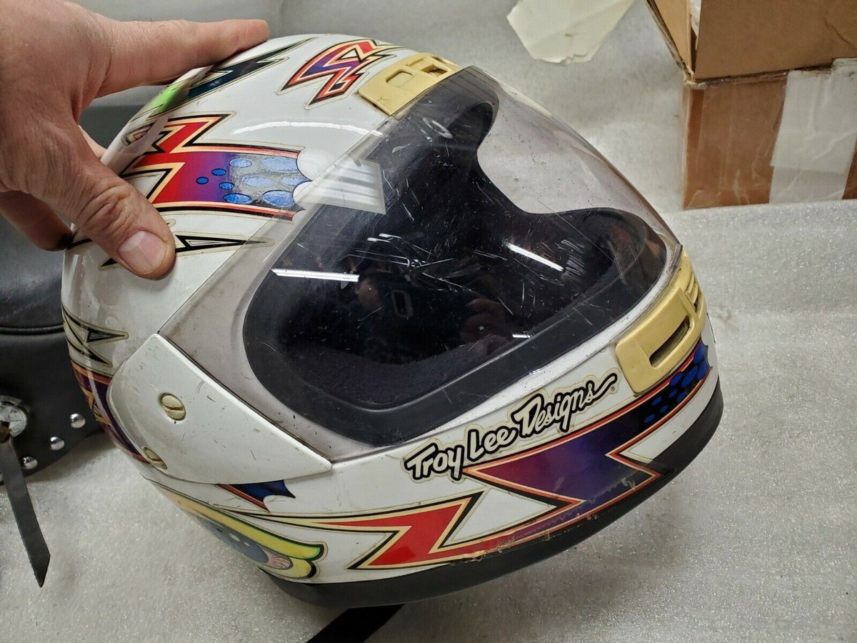 troy lee designs helmet vintage full face CBR GSXR ZX7 NINJA