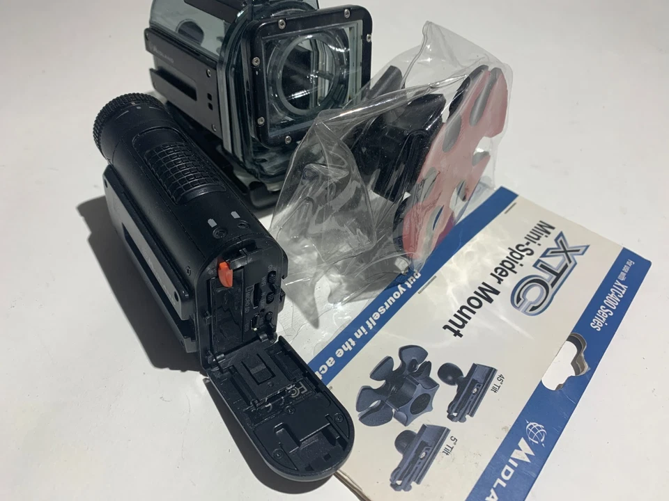 USED Midland XTC400 (1080 HD) Action Video Camera Submersible Case Mount Battery - Image 3 of 4