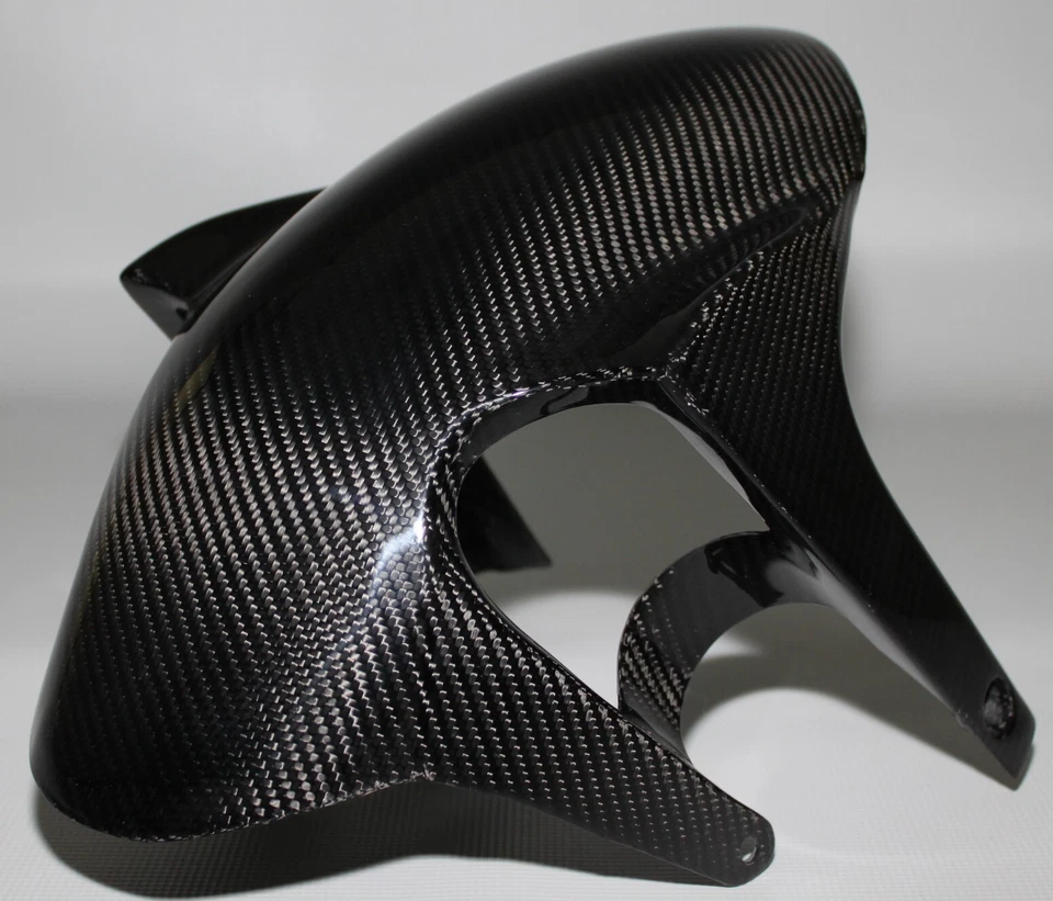 Guardabarros delantero de fibra de carbono para Aprilia (RSV4 2009-2020) (Tuono V4 2011-2020) Foto 2 de 4